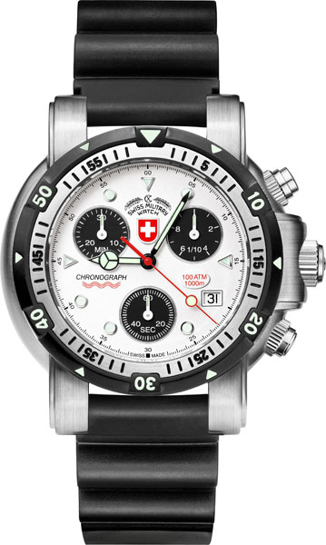 Швейцарские наручные часы CX Swiss Military SW-17251 с хронографом