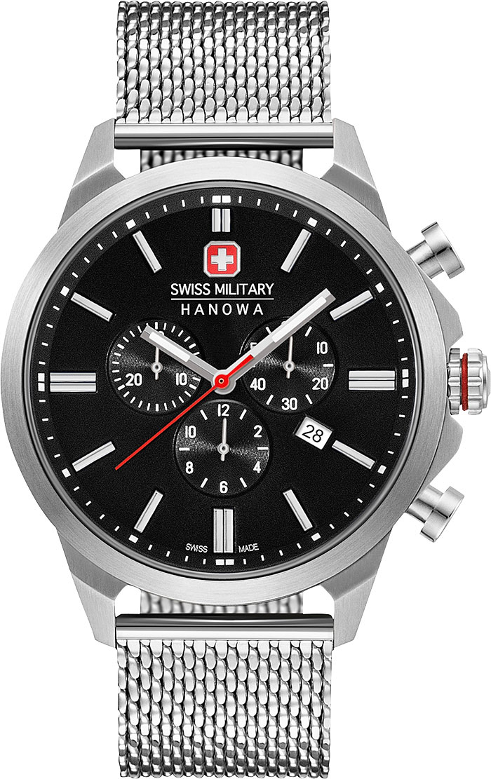 Швейцарские наручные часы Swiss Military Hanowa 06-3332.04.007 с хронографом