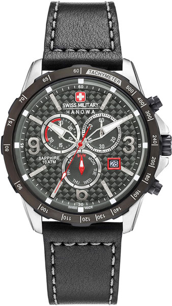 Швейцарские наручные часы Swiss Military Hanowa 06-4251.33.001 с хронографом