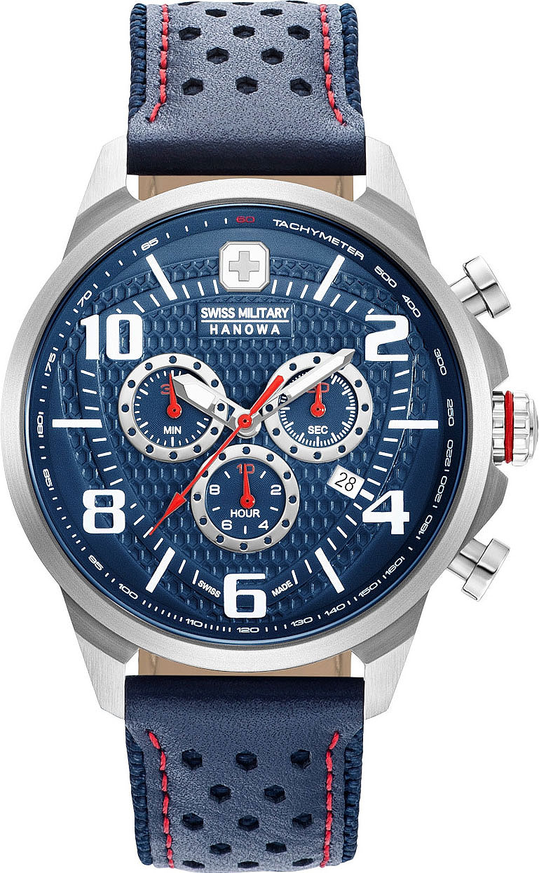 Швейцарские наручные часы Swiss Military Hanowa 06-4328.04.003 с хронографом