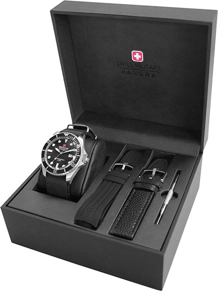 Швейцарские наручные часы Swiss Military Hanowa 06-8279.04.007.07SET