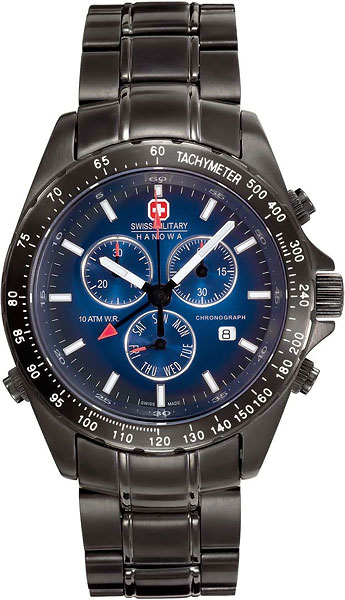 Швейцарские наручные часы Swiss Military Hanowa 06-5100.13.003 с хронографом