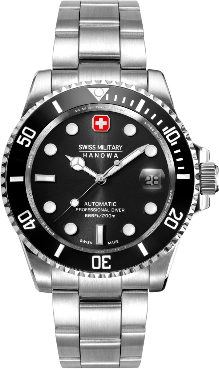 Швейцарские механические наручные часы Swiss Military Hanowa SMWGL0006301