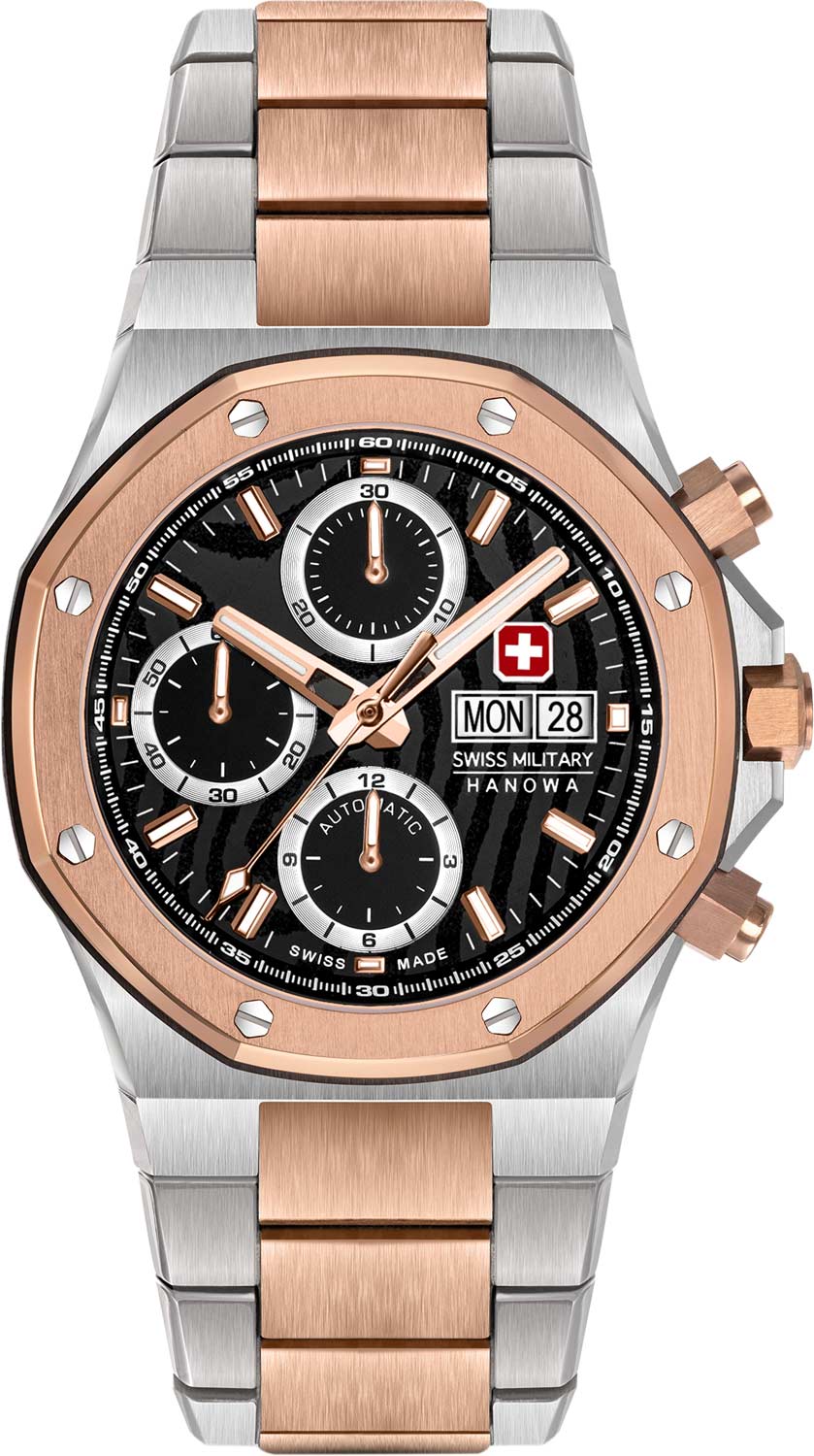 Швейцарские механические наручные часы Swiss Military Hanowa SMWGL0007060 с хронографом