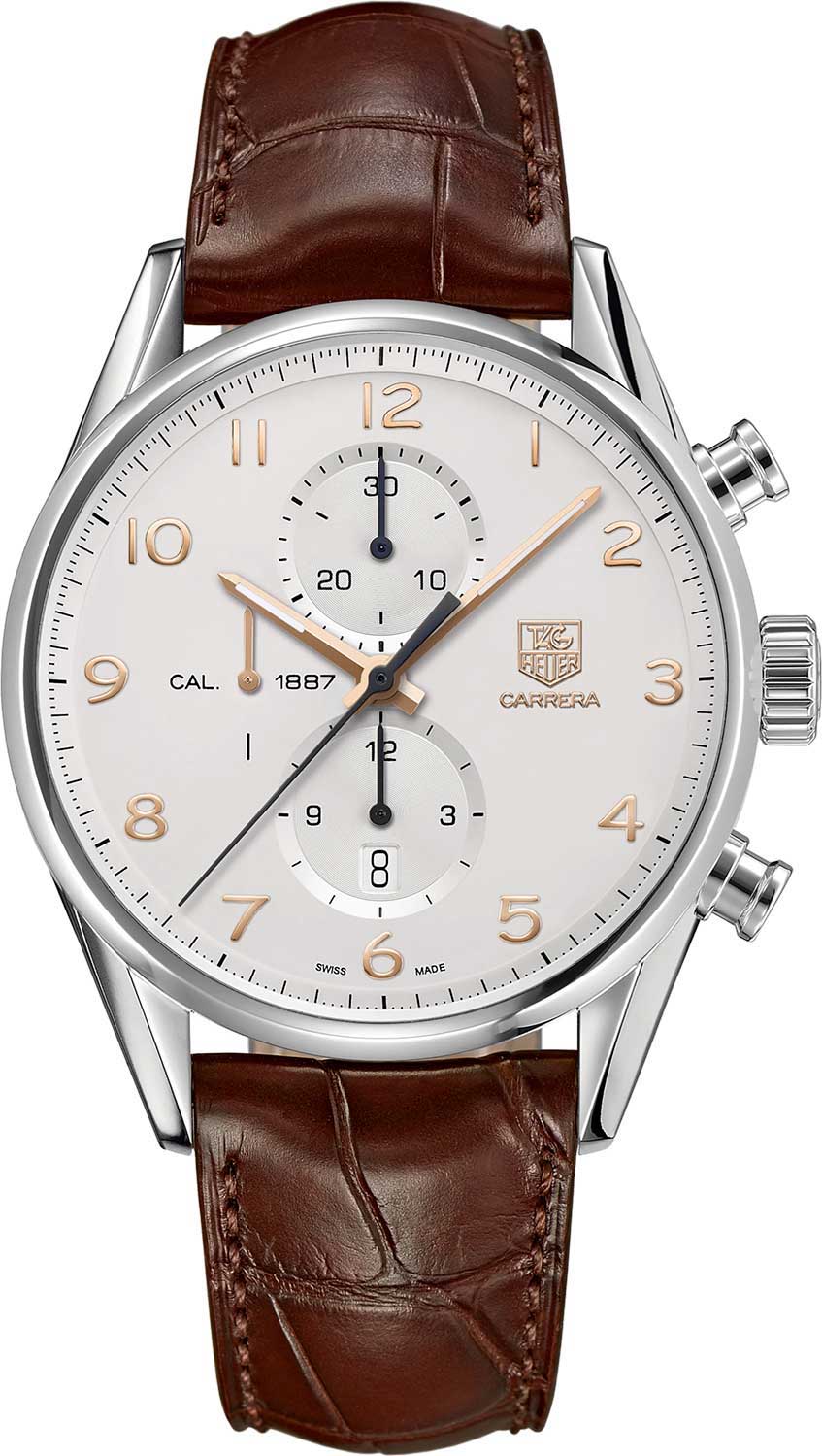 Швейцарские механические наручные часы TAG Heuer Carrera CAR2012.FC6236 с хронографом