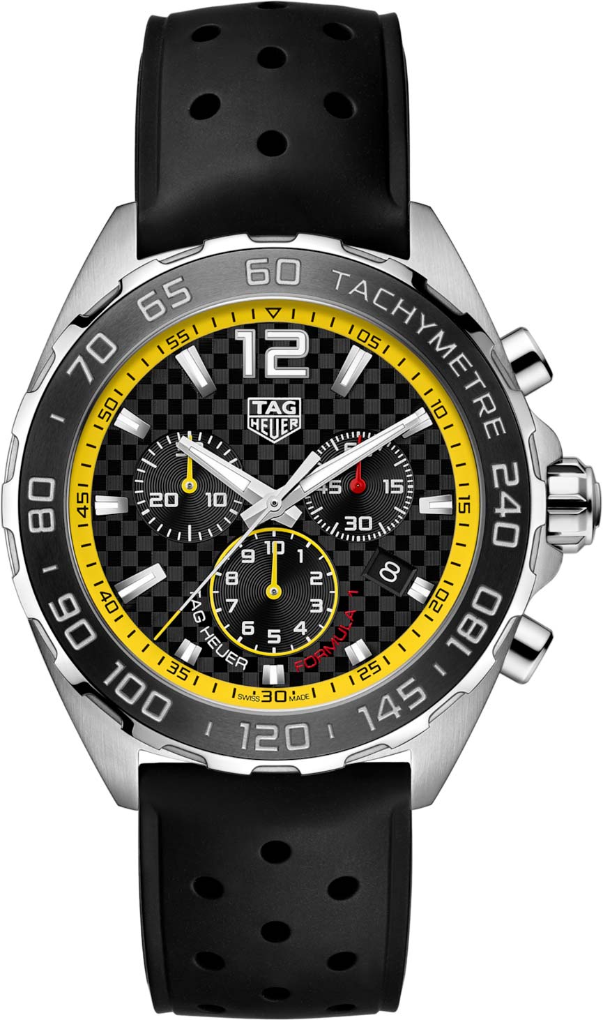 Швейцарские наручные часы TAG Heuer Formula 1 CAZ101AC.FT8024 с хронографом