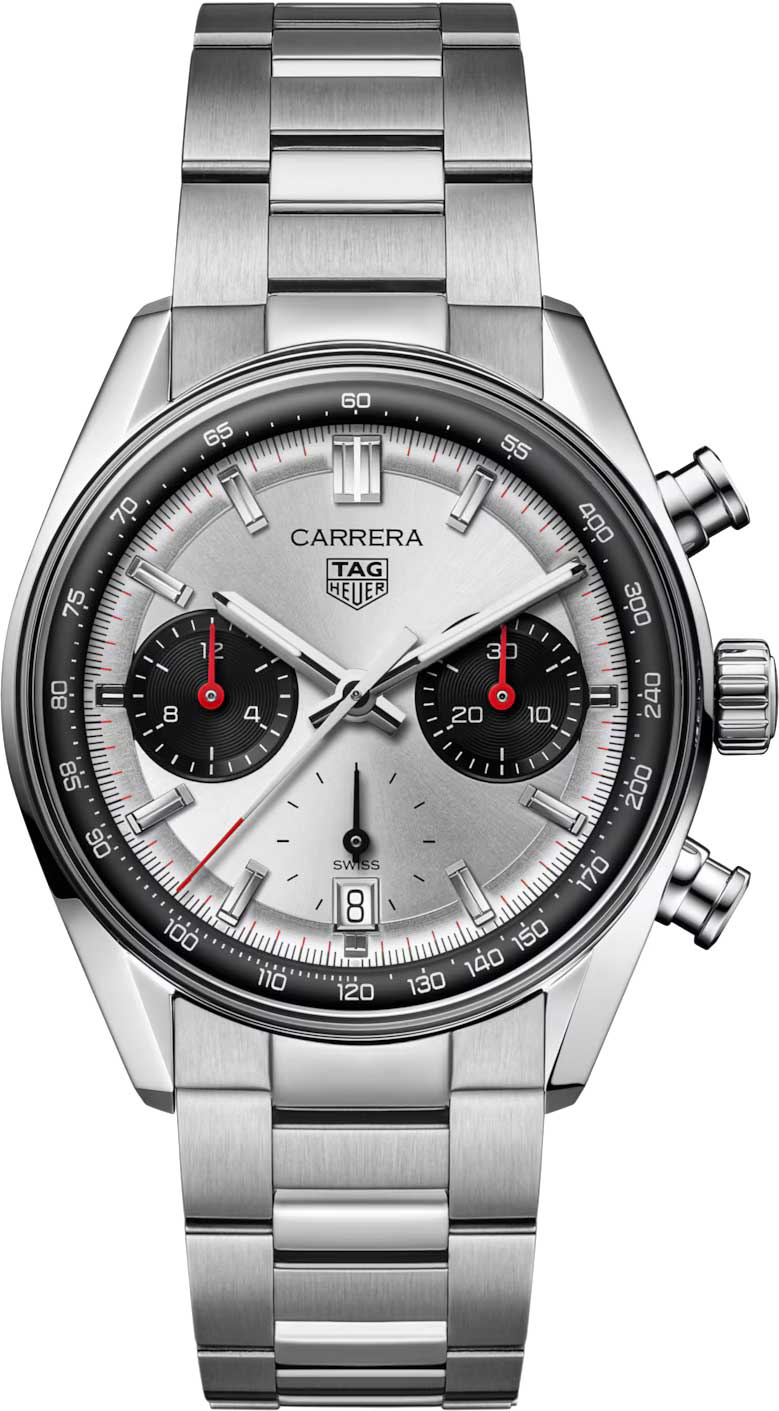 Швейцарские механические наручные часы TAG Heuer Carrera CBS2216.BA0041 с хронографом