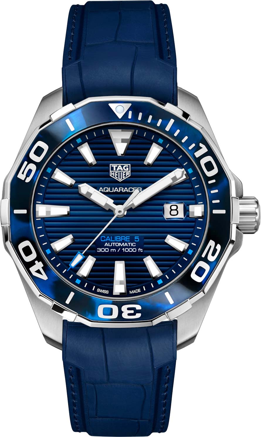 Швейцарские механические наручные часы TAG Heuer Aquaracer WAY201P.FT6178