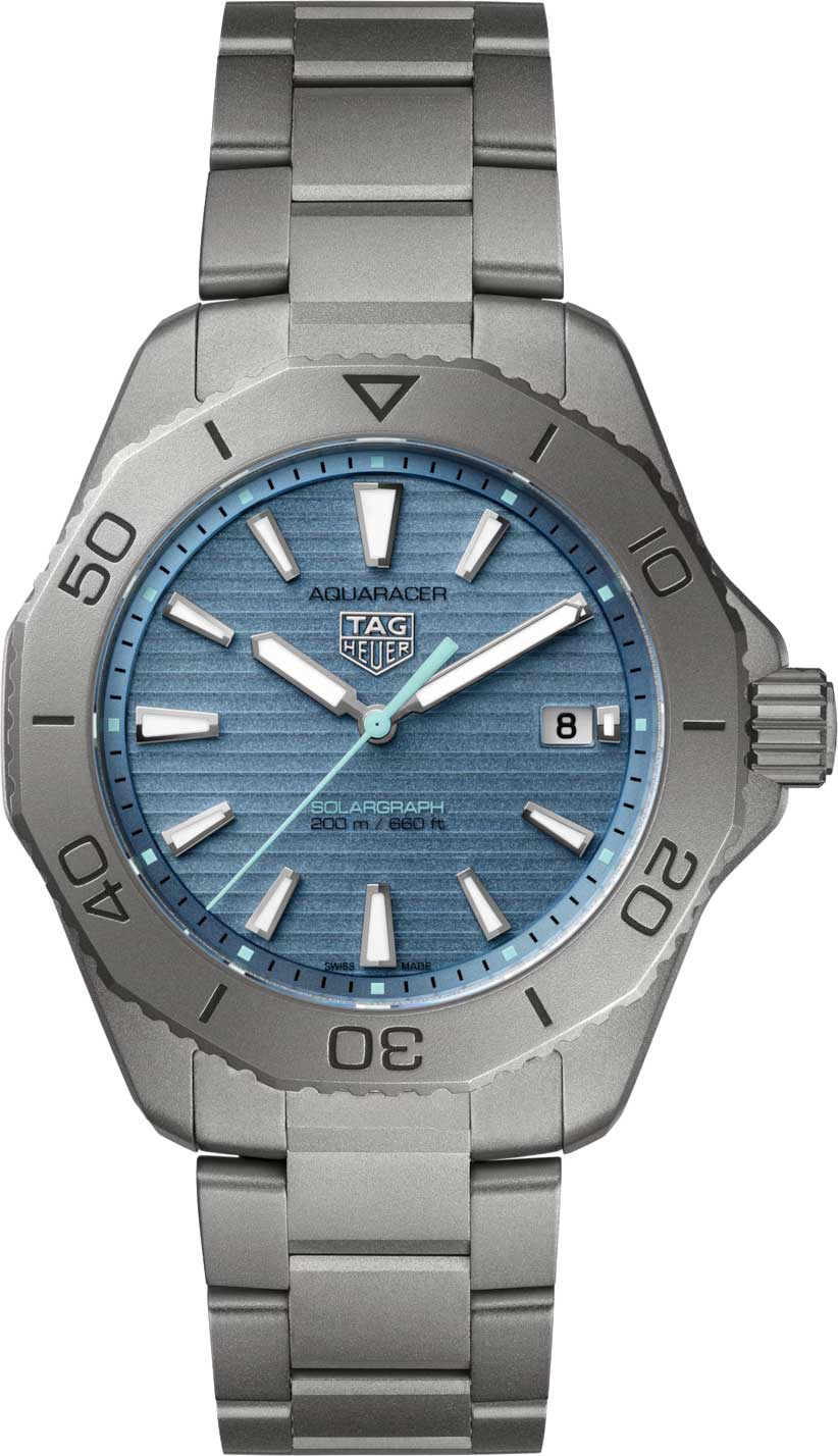 Швейцарские титановые наручные часы TAG Heuer Aquaracer WBP1182.BF0000