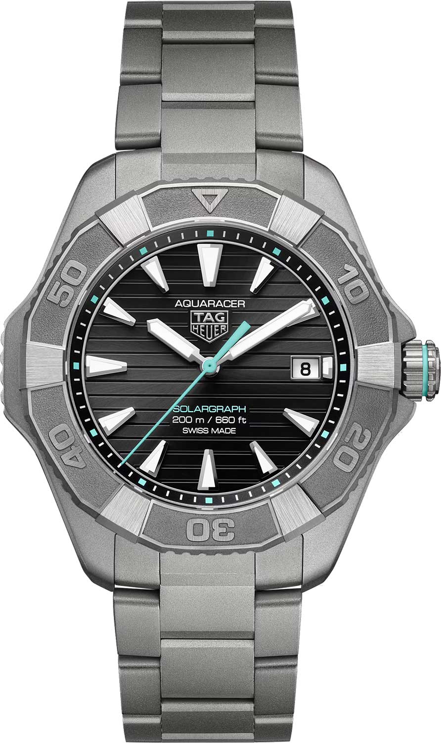 Швейцарские титановые наручные часы TAG Heuer Aquaracer WBP1184.BF0008