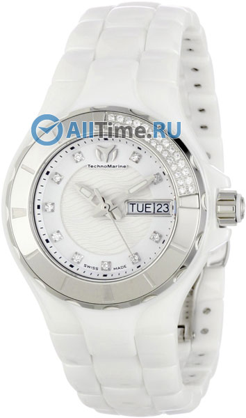 Швейцарские керамические наручные часы TechnoMarine TM110023C