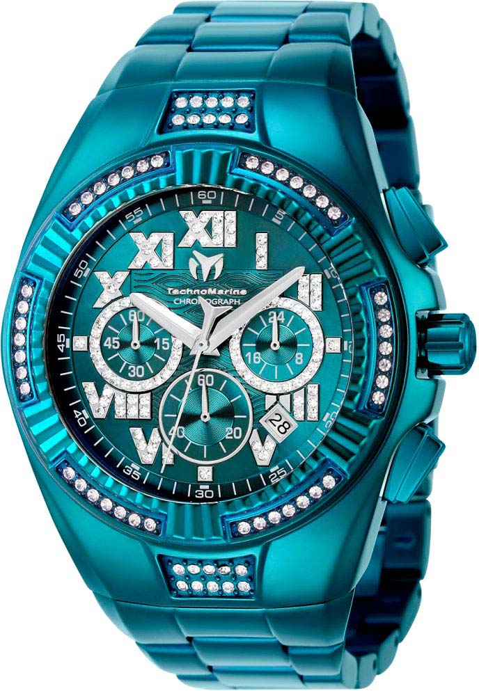 Швейцарские наручные часы TechnoMarine TM121233-ucenka с хронографом