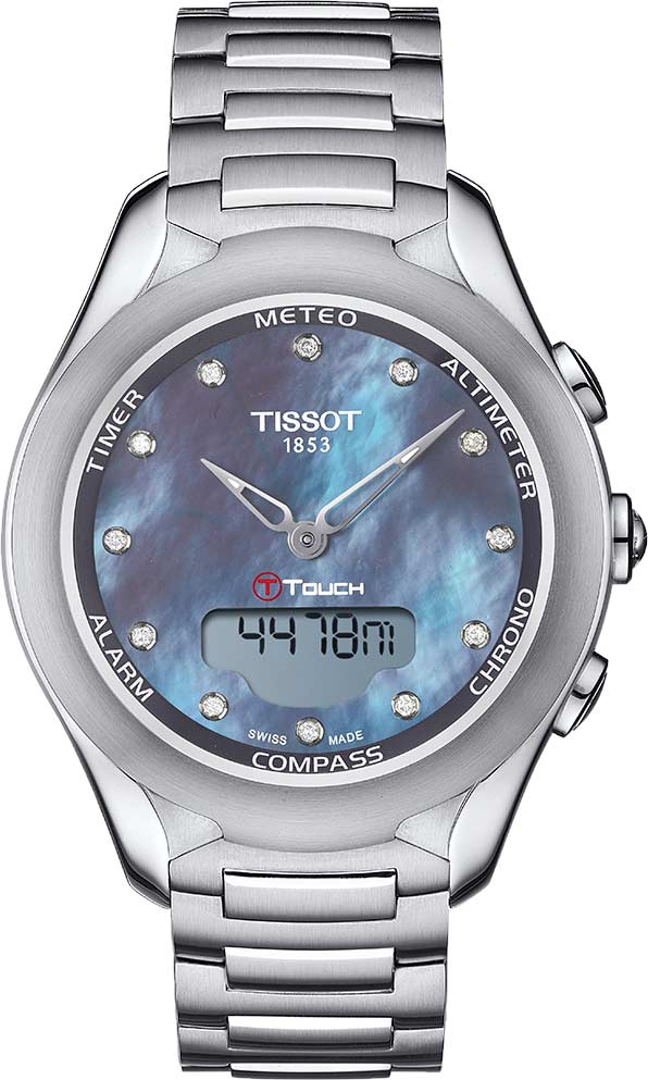 Швейцарские умные часы Tissot T075.220.11.106.01 с хронографом