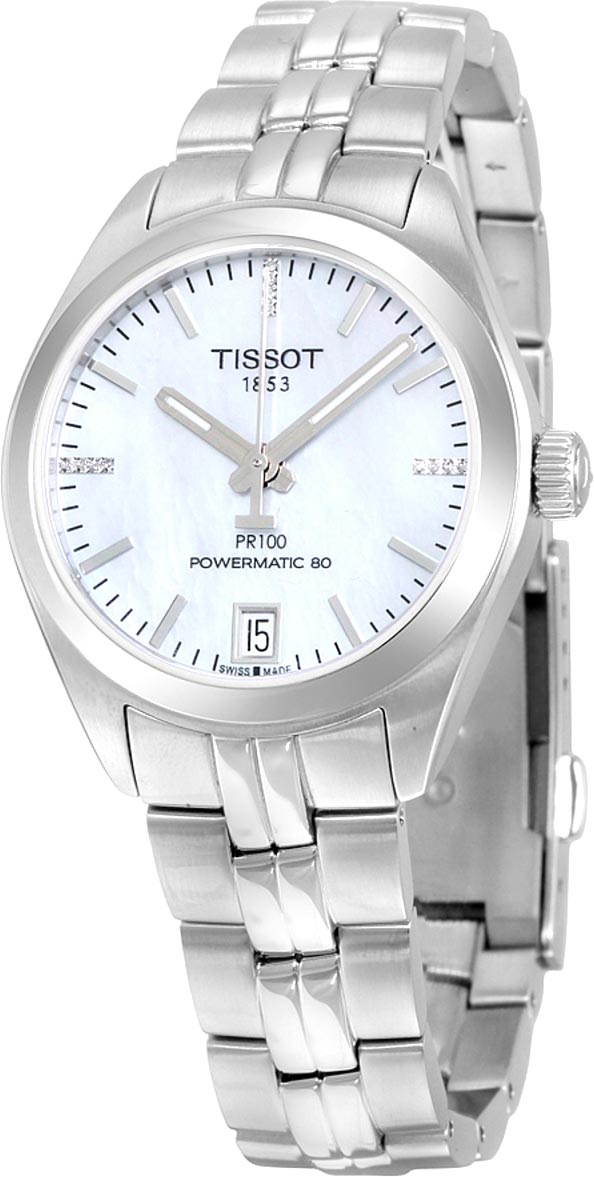 Швейцарские механические наручные часы Tissot T101.207.11.116.00