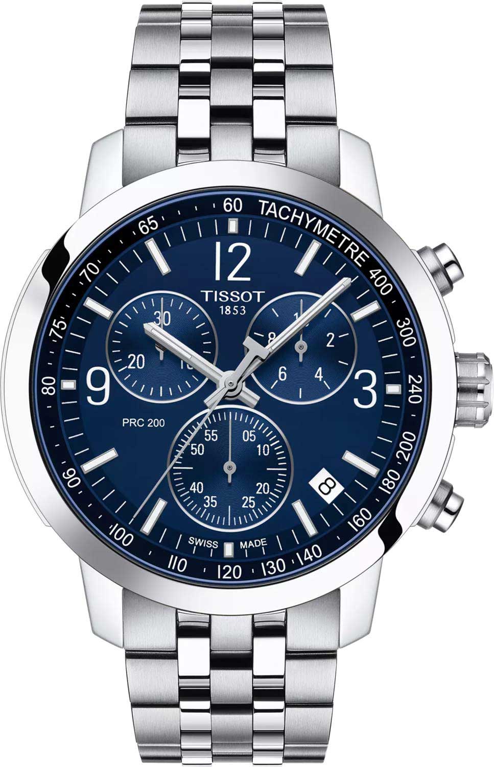 Швейцарские наручные часы Tissot T114.417.11.047.00-ucenka с хронографом