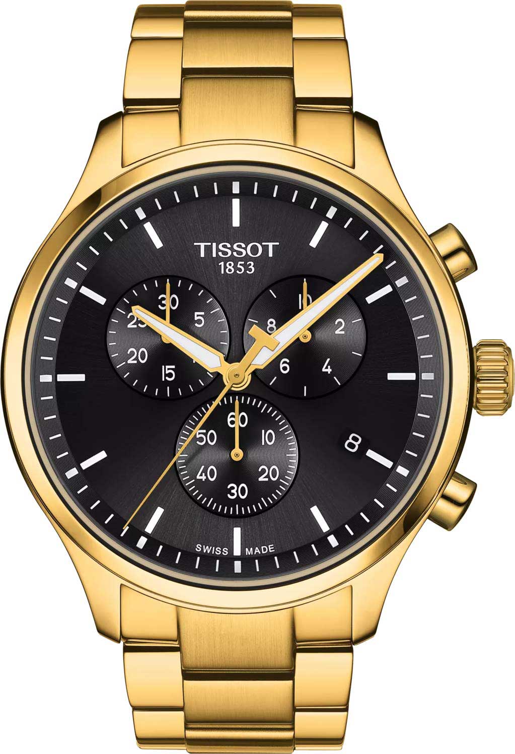 Швейцарские наручные часы Tissot T116.617.33.051.00-ucenka с хронографом