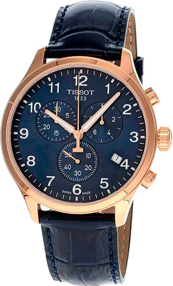 Швейцарские наручные часы Tissot T116.617.36.042.00-ucenka с хронографом