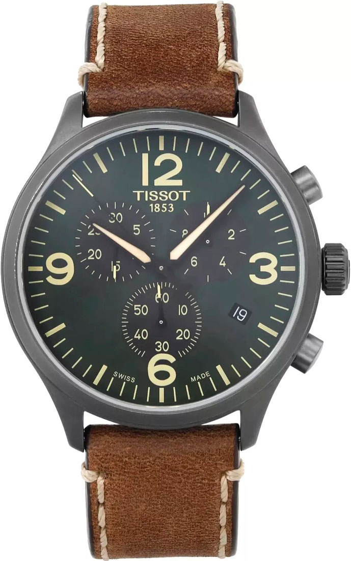 Швейцарские наручные часы Tissot T116.617.36.097.00 с хронографом
