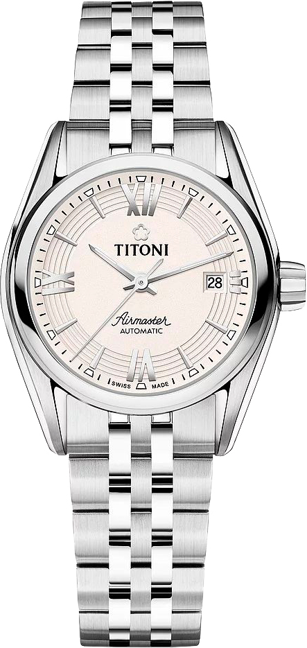 Швейцарские механические наручные часы Titoni 23909-S-342