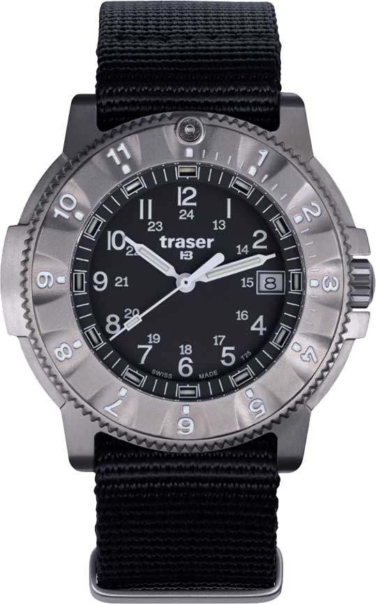 Швейцарские титановые наручные часы Traser TR_111832