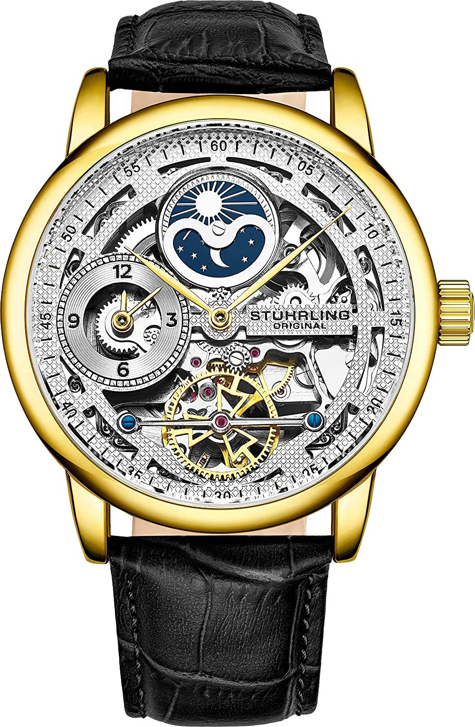 Механические наручные часы Stuhrling 3917.2-ucenka