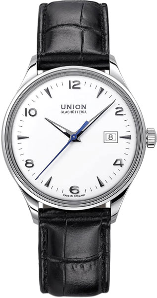 Швейцарские механические наручные часы Union Glashütte/SA. D0124071601700
