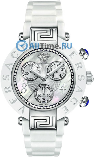 Швейцарские керамические наручные часы Versace 92CCS1D497S001 с хронографом