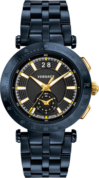 Швейцарские наручные часы Versace VAH050016 с хронографом