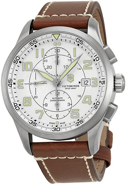 Швейцарские механические наручные часы Victorinox 241598-ucenka с хронографом