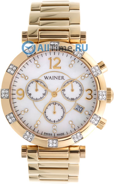 Швейцарские наручные часы Wainer WA.11666-D с хронографом