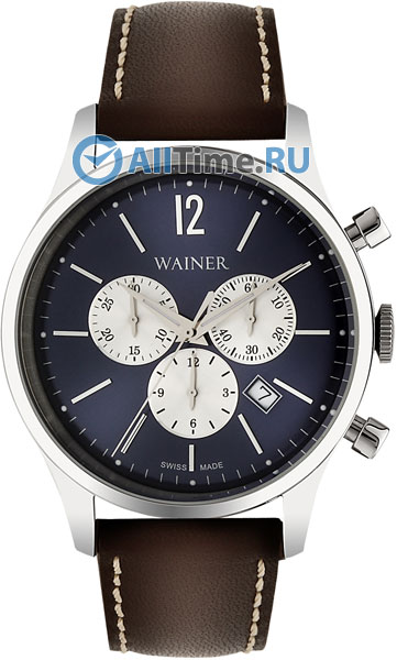 Швейцарские наручные часы Wainer WA.12428-A с хронографом
