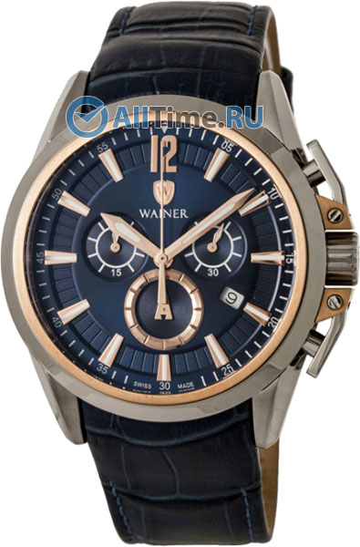 Швейцарские наручные часы Wainer WA.16777-A с хронографом