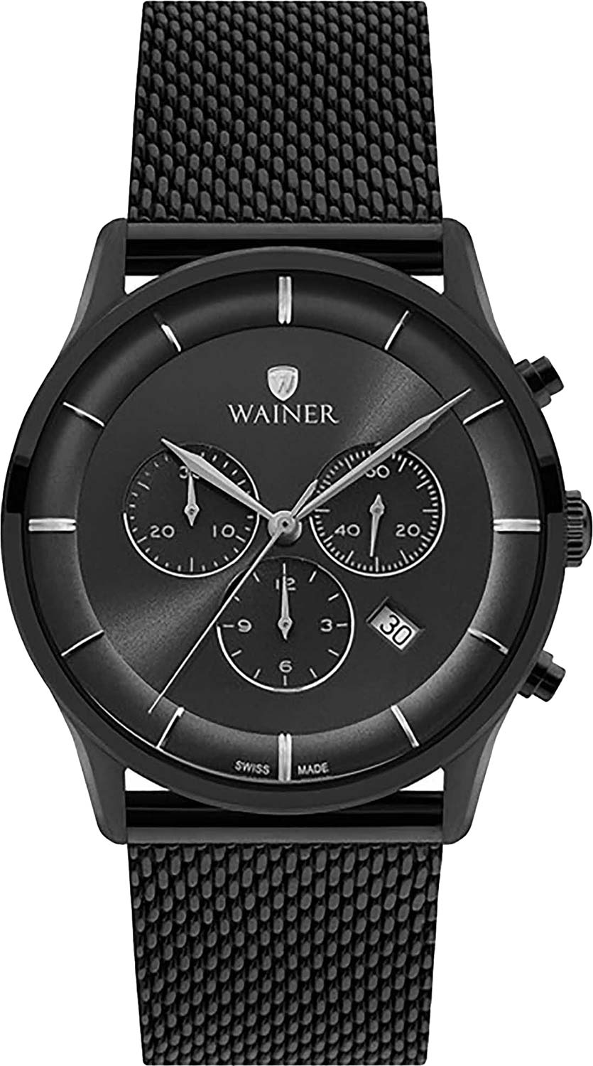 Швейцарские наручные часы Wainer WA.19961-C с хронографом