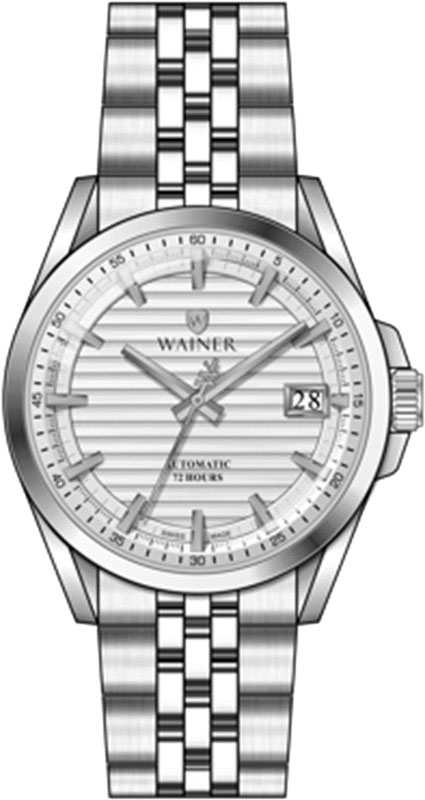 Швейцарские механические наручные часы Wainer WA.25401-C