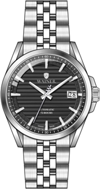 Швейцарские механические наручные часы Wainer WA.25401-F