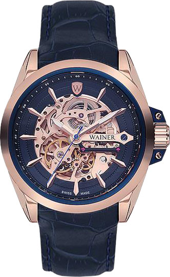 Швейцарские механические наручные часы Wainer WA.25677-A