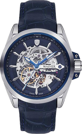 Швейцарские механические наручные часы Wainer WA.25677-D