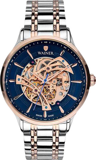 Швейцарские механические наручные часы Wainer WA.25775-E2