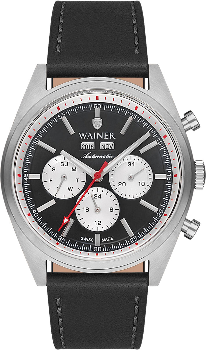 Швейцарские механические наручные часы Wainer WA.25900-A