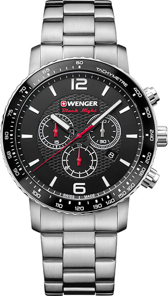 Швейцарские наручные часы Wenger 01.1843.103 с хронографом