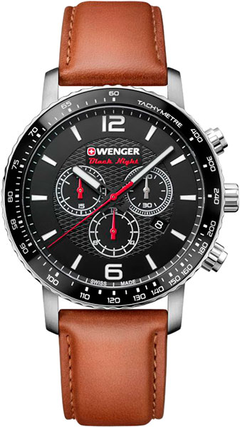 Швейцарские наручные часы Wenger 01.1843.104 с хронографом