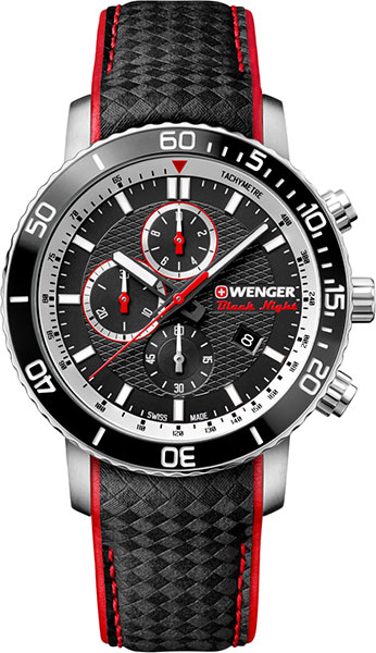Швейцарские наручные часы Wenger 01.1843.105 с хронографом