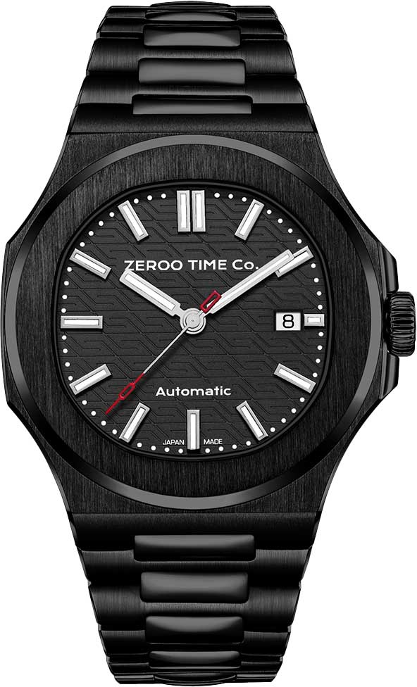 Японские механические наручные часы ZEROO ZM003CBBK