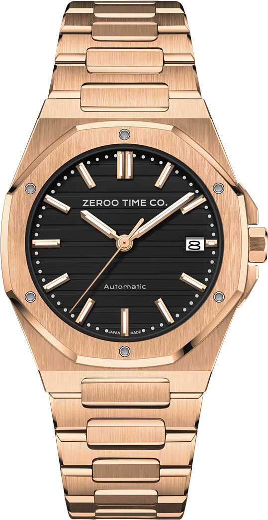 Японские механические наручные часы ZEROO ZM005RBK