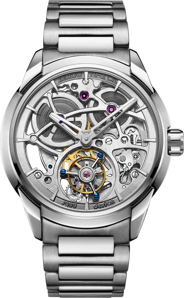 Японские механические наручные часы ZEROO ZT003SSV