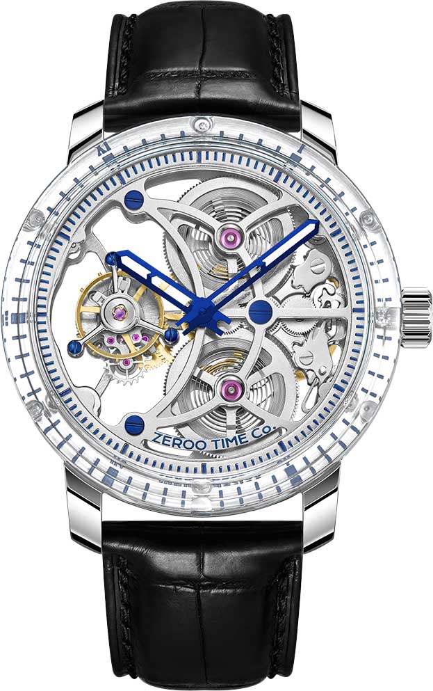 Японские механические наручные часы ZEROO ZT005CSW